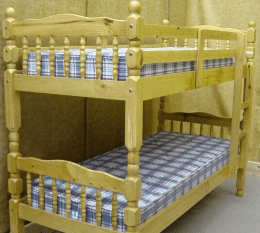 Spindle bunk online bed